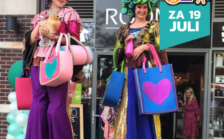 Shopping Duo Steltlopers